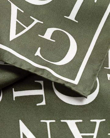 Μεταξωτό Φουλάρι με Λογότυπο (Outlet) GANT